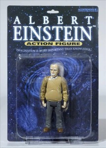 Parents snub traditional action figures in favour of such as historical icons as Einstein and Van Gogh